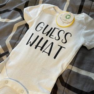 0-3 month baby onesie!